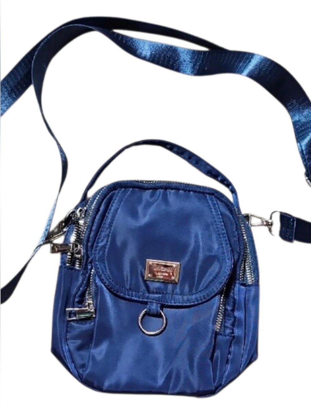 Navy Crossbody Bag – Compact Everyday Shoulder Bag